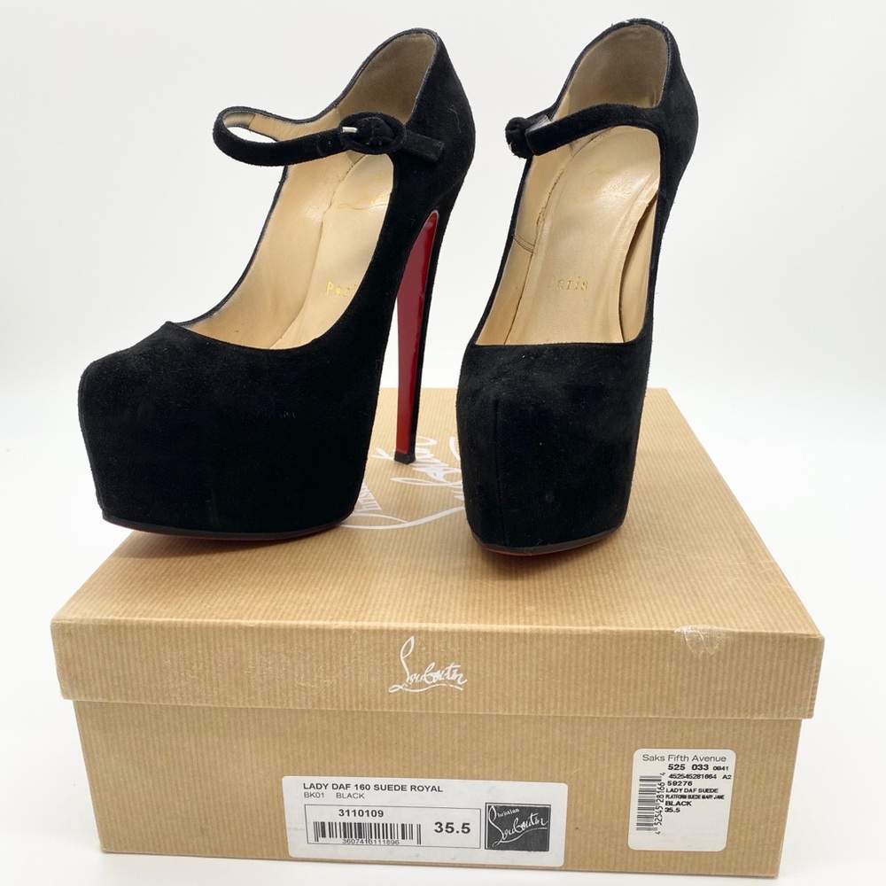 CHRISTIAN LOUBOUTIN 
Lady Daf size 35.5 (5.5)